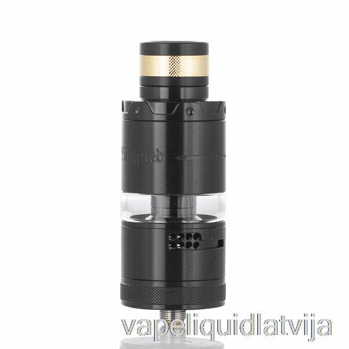 Vapefly Siegfried Mesh 25mm Rta Melns Vape šķidrums